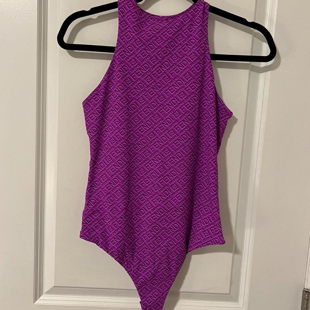 Brand New! FENDI x SKIMS High Neck Bodysuit Colorado Size S